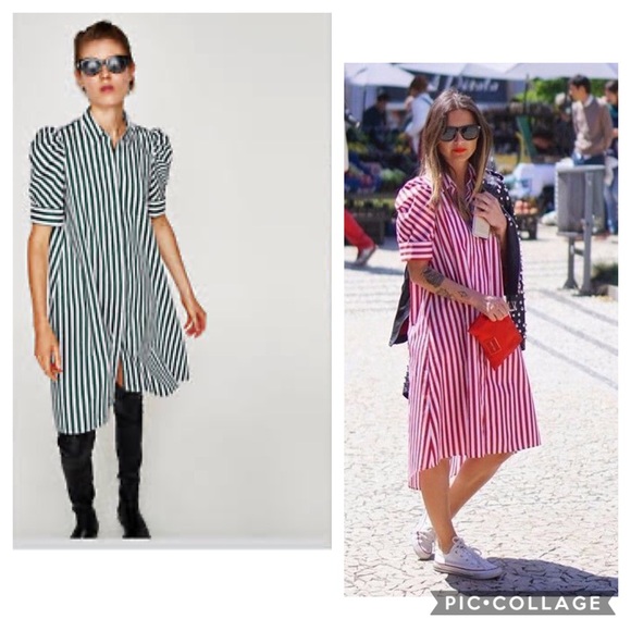 Zara Stripes Hi Lo Tunic - Picture 6 of 15